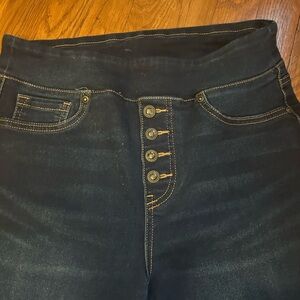 Women's Dark Blue Jeans